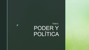 Gu&iacute;a: Poder y Pol&iacute;tica Organizacional