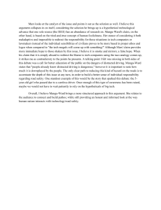 Analysis of Distracted Driving Arguments