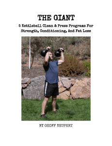 5 Kettlebell Programs for Strength & Fat Loss