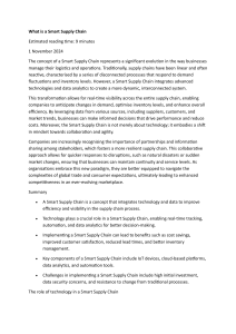 What is a Smart Supply Chain? Guide & Benefits