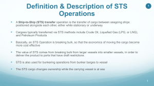 STS Operations Guide | Maritime Safety & Procedures