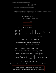 Advanced Control Theory Lecture Notes