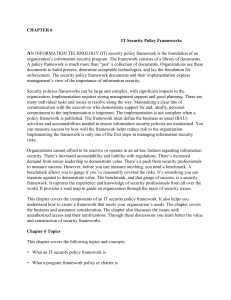 IT Security Policy Frameworks Guide