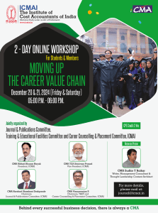 ICMAI Career Growth Workshop