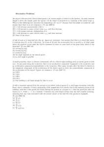 Kinematics Problems: Physics Practice Questions