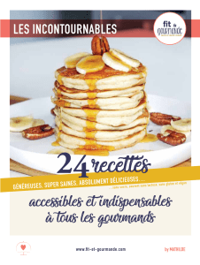 E-book Recettes Saines & Gourmandes par Mathilde