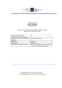 BUiD Undergraduate Student Handbook 2025