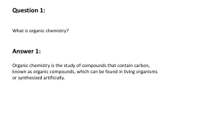 Organic Chemistry Q&A Guide