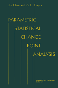 Parametric Statistical Change Point Analysis by Chen & Gupta