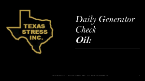 How to Check Generator Oil: A Guide