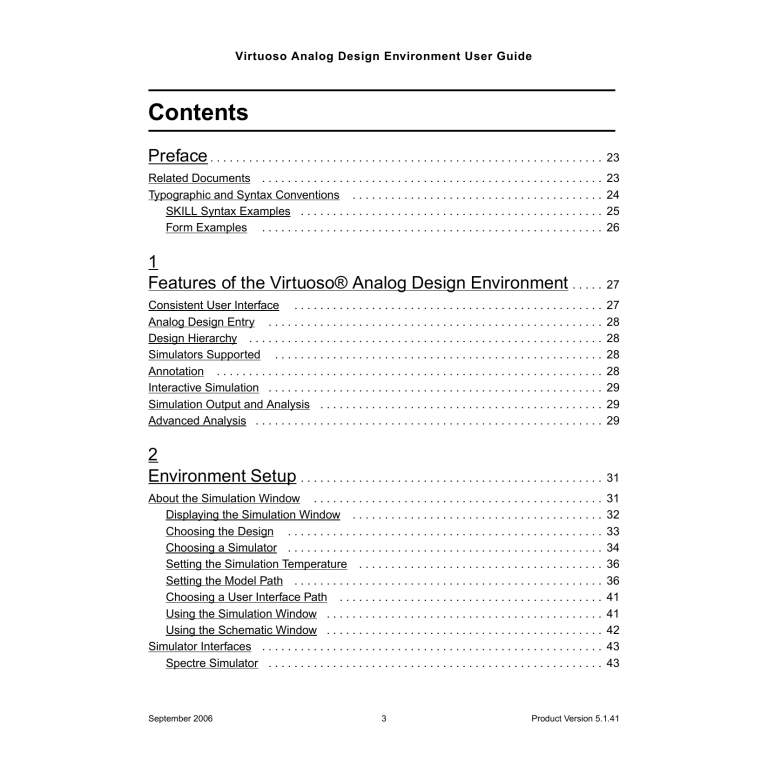 Virtuoso Analog Design Environment User Guide