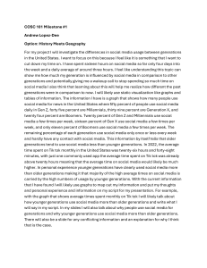 Generational Social Media Usage Study