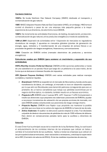 Caso Enron y Ley Sarbanes-Oxley