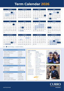 Kalendarz Szkolny 2026 Dni Wolne