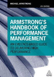 Armstrong's Performance Management Guide