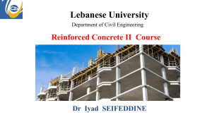 Reinforced Concrete II: Design of Footings