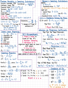 Apuntes de Estad&iacute;stica y Econometr&iacute;a