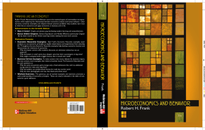 Microeconomics and Behavior: 7th Edition