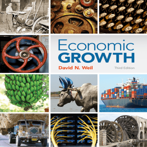 Economic Growth Textbook by David N. Weil (3rd Ed.)