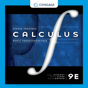 Single Variable Calculus Early Transcendentals 9th Edition Stewart Clegg Watson