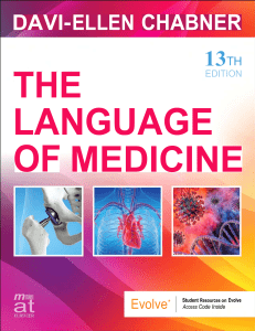 The Language of Medicine 13th Edition Textbook
