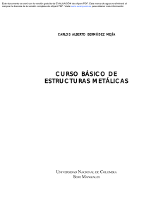 Libro de Dise&ntilde;o de Estructuras de Acero