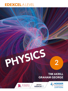 Edexcel A-Level Physics Year 2 Textbook