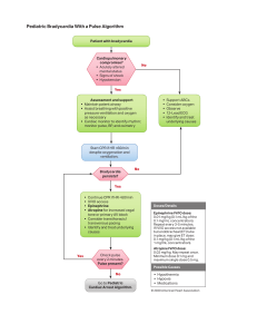 Pediatric Bradycardia Algorithm