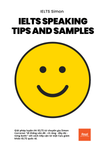 IELTS Speaking Tips and Samples by Simon