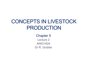 Livestock Production & Nutrition Guide