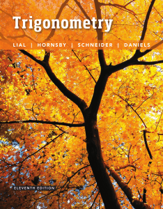 Trigonometry Textbook: Functions & Graphs