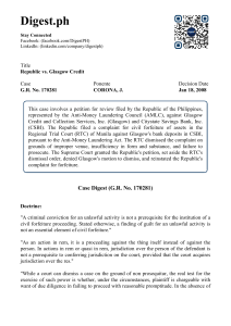 Philippine AMLA Case Digests | Legal Study Guide