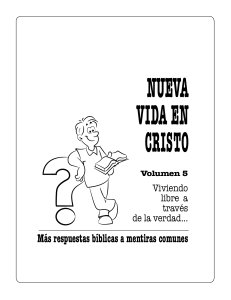Nueva Vida en Cristo Vol. 5: Gu&iacute;a B&iacute;blica