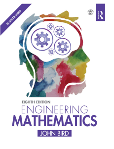 Engineering Mathematics 8th Edition by John Bird
