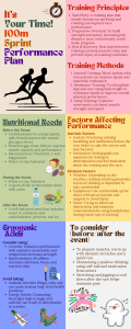 100m Sprint Performance Plan & Training Guide