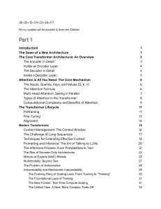 Guide to Transformers, LLMs, and Modern AI Architectures