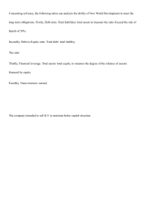 Financial Analysis of New World Development - Ratios & Valuation