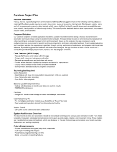 Hockey Shooting AI App Capstone Project Plan