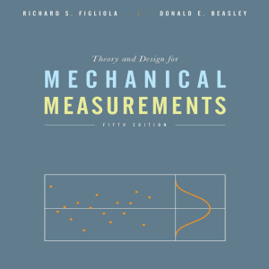 Theory and Design for Mechanical Measurements 5th Edition