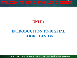 Introduction to Digital Logic Design Textbook