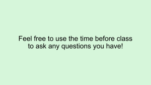 Aims of Psychotherapy Presentation