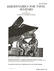 Aerodynamics for Naval Aviators - NAVAIR 00-80T-80 Textbook