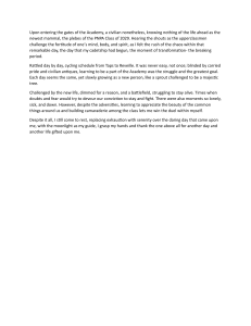 PNPA Cadetship Transformation Essay