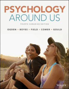Psychology Around Us 4th Canadian Edition PDF