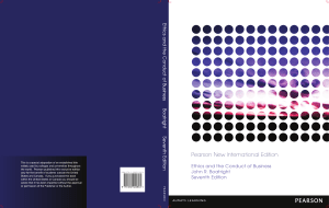 Ethics and the Conduct of Business Textbook