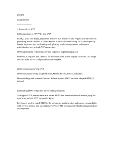 HTTP/1.1 to HTTP/3 and QUIC Comparison Assignment