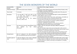 Seven Wonders of the World: A Historical Guide