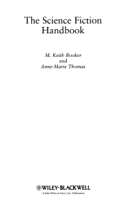 The Science Fiction Handbook: Genre Analysis