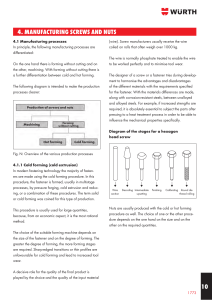 Manufacturing Screws and Nuts: Technical Guide