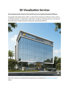 Professional GIS & Point Cloud to CAD Services